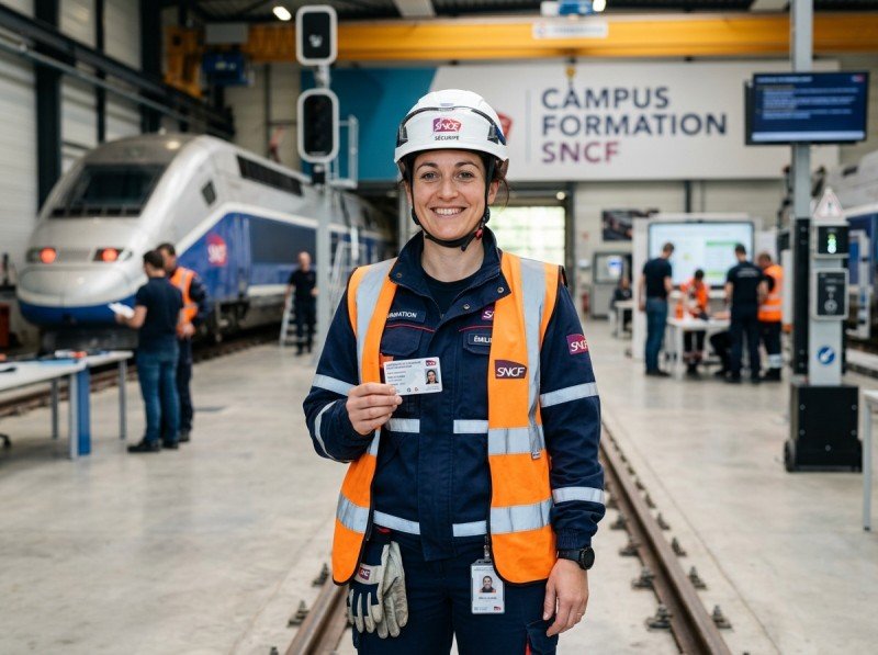 Technicien qualifié avec attestation de réussite et recyclage SECUFER